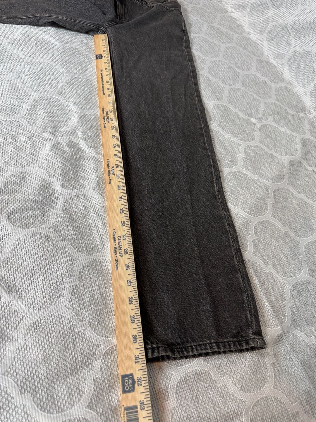 Pacsun Black 90's Boyfriend Jeans with Asymmetrical Waistband 13