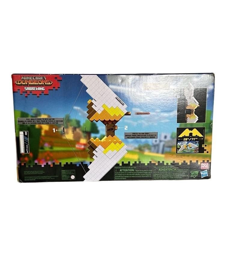 Nerf Minecraft Sabrewing Motorized Bow 6