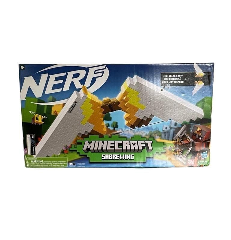Nerf Minecraft Sabrewing Motorized Bow 1
