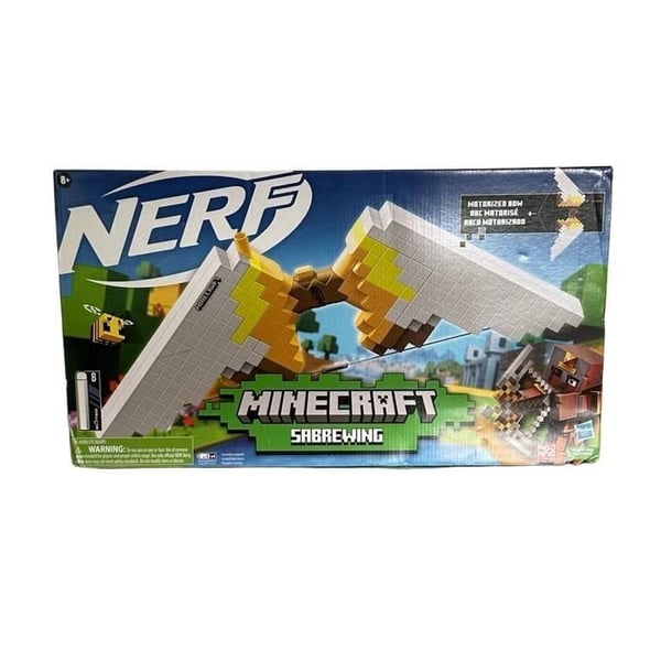 Nerf Minecraft Sabrewing Motorized Bow