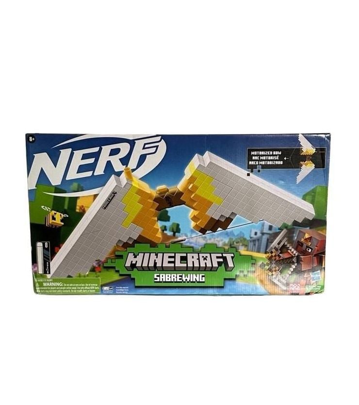 Nerf Minecraft Sabrewing Motorized Bow 4