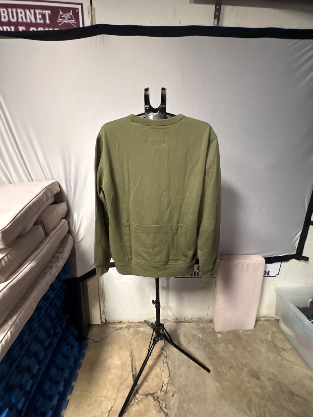 G-Star Raw Premium Core Crew Sweatshirt Size L Green 5