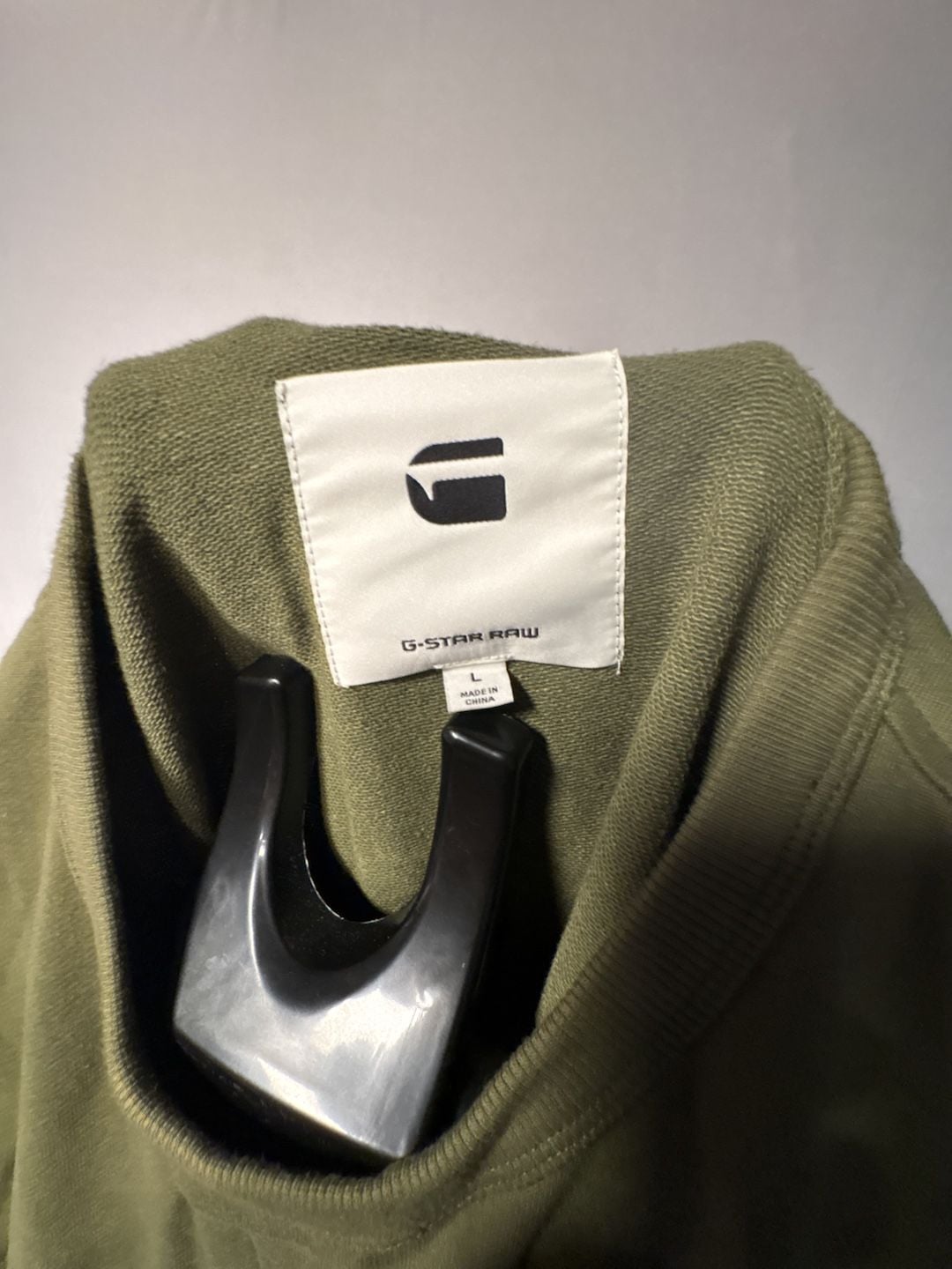 G-Star Raw Premium Core Crew Sweatshirt Size L Green 7