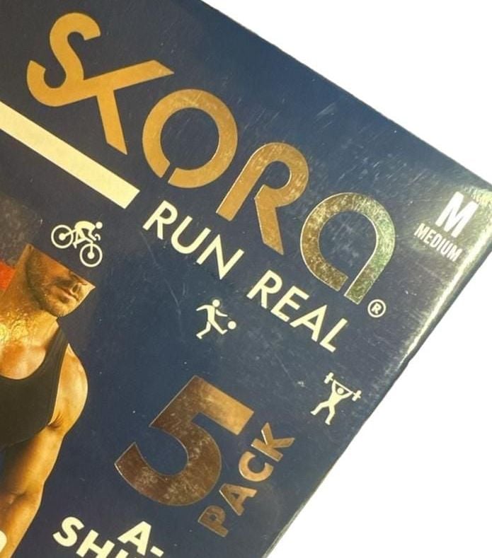 SKORA A-Shirts Size Medium 5 Pack Classic Fit 2