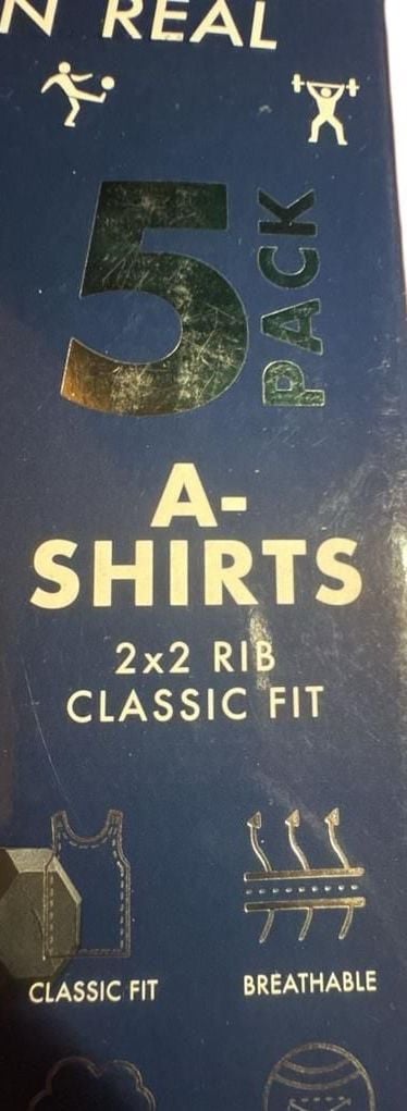 SKORA A-Shirts Size Medium 5 Pack Classic Fit 3