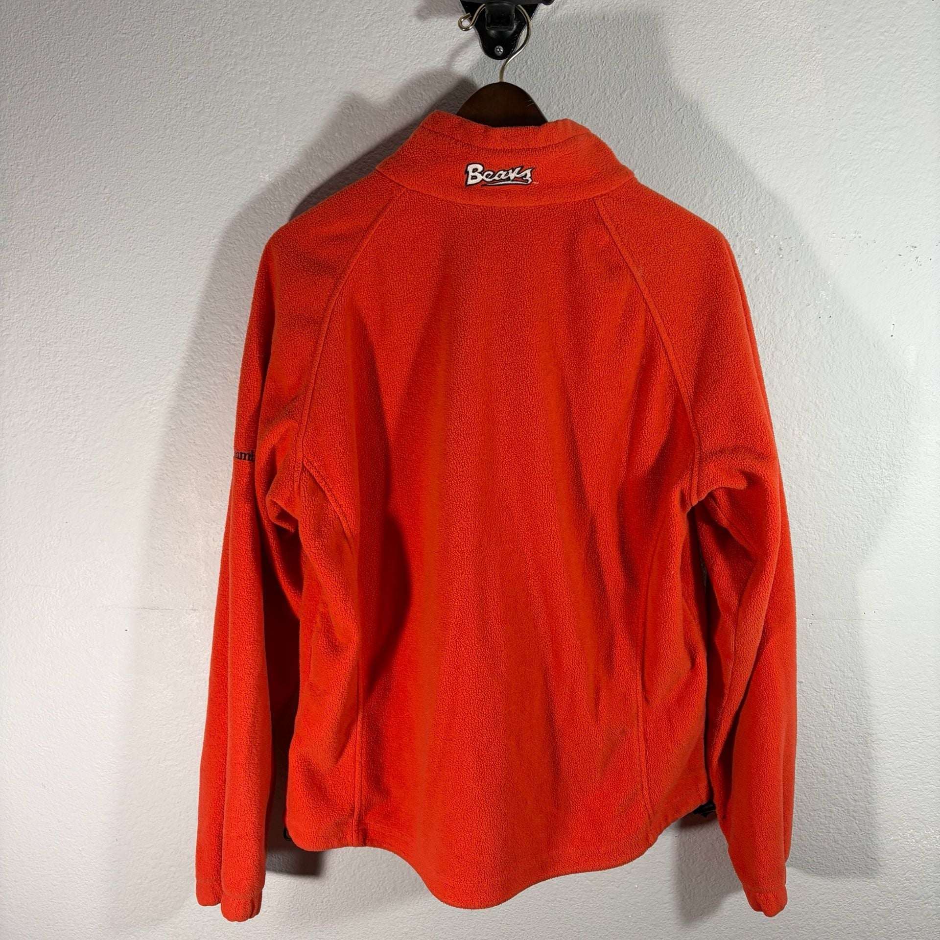 Columbia Oregon State Beavers Full Zip Fleece Jacket XL Orange 3