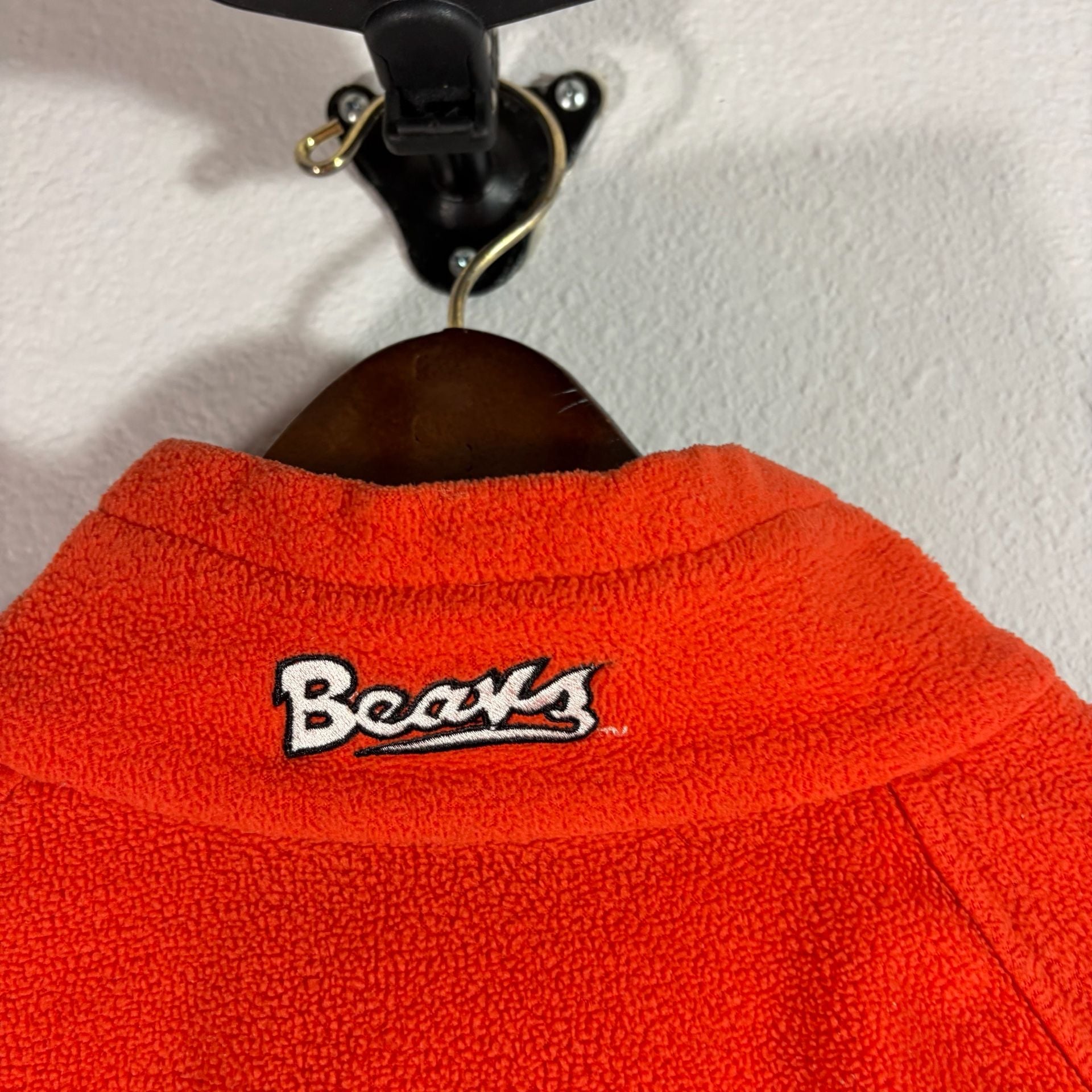 Columbia Oregon State Beavers Full Zip Fleece Jacket XL Orange 4
