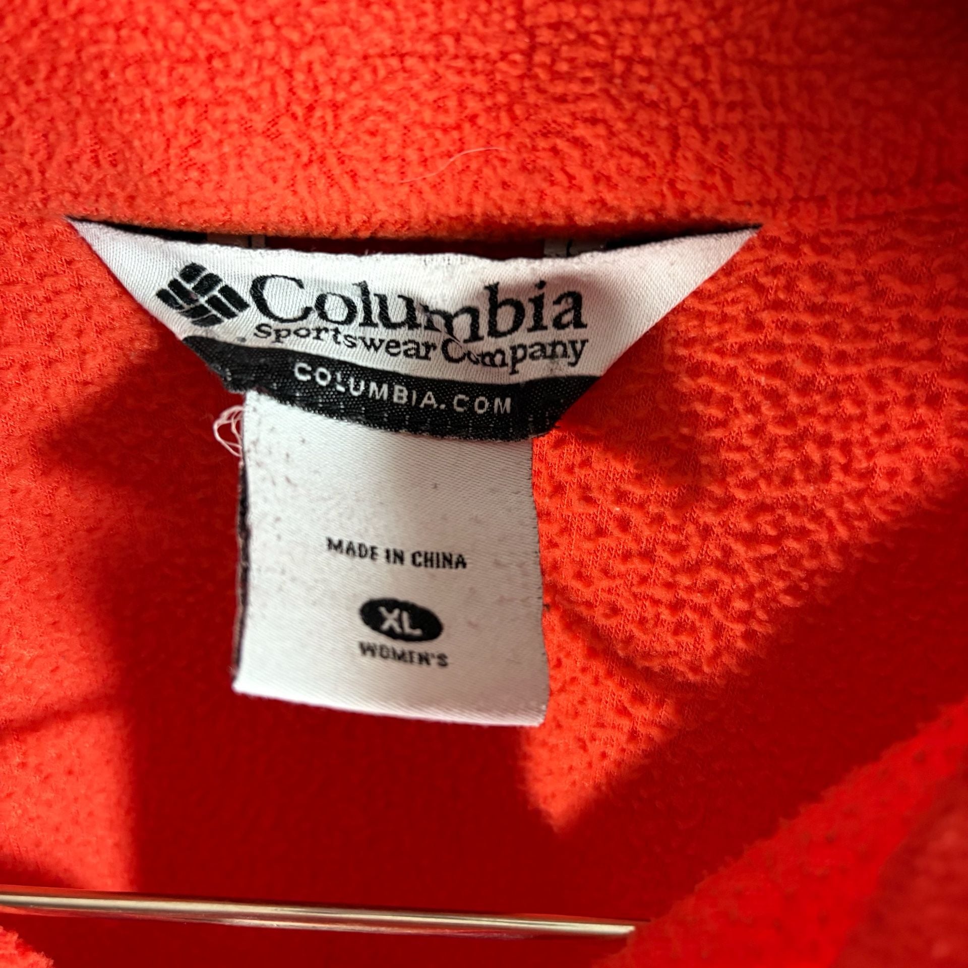 Columbia Oregon State Beavers Full Zip Fleece Jacket XL Orange 5
