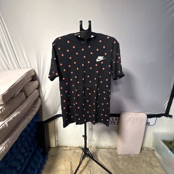 Nike Go The Extra Smile Graphic T-Shirt Size L Black