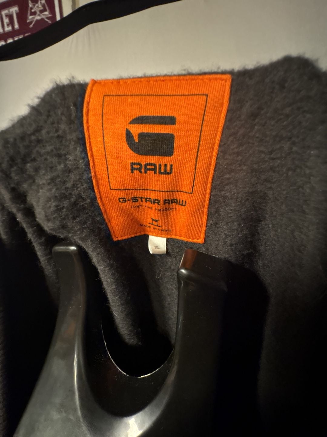 G-Star Raw Quilted Crewneck Sweatshirt Size XL Black 7