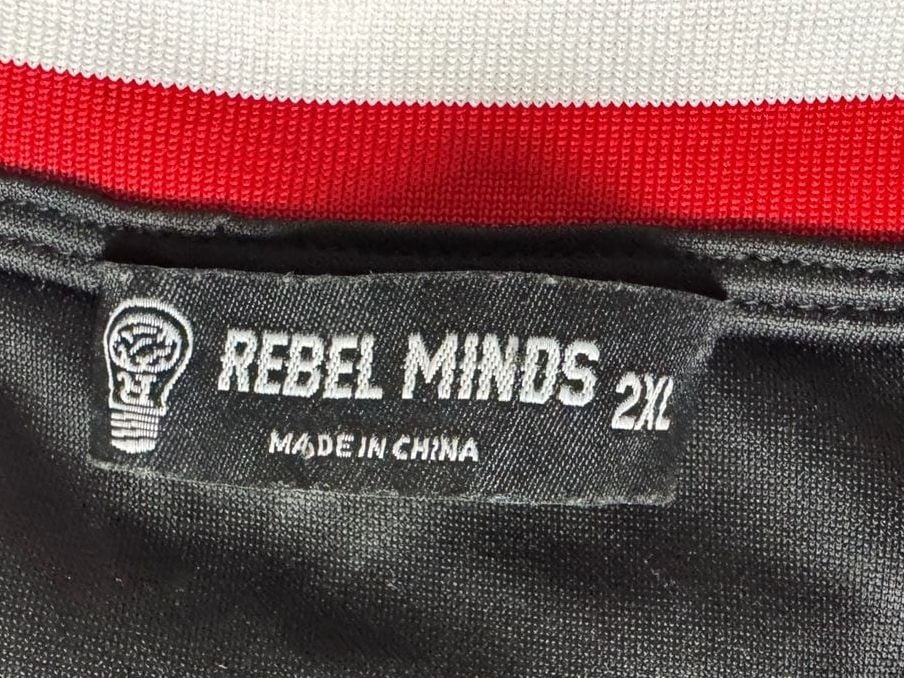 Rebel Minds Graffiti T-Shirt Size 2XL Black Short Sleeve Tee 5