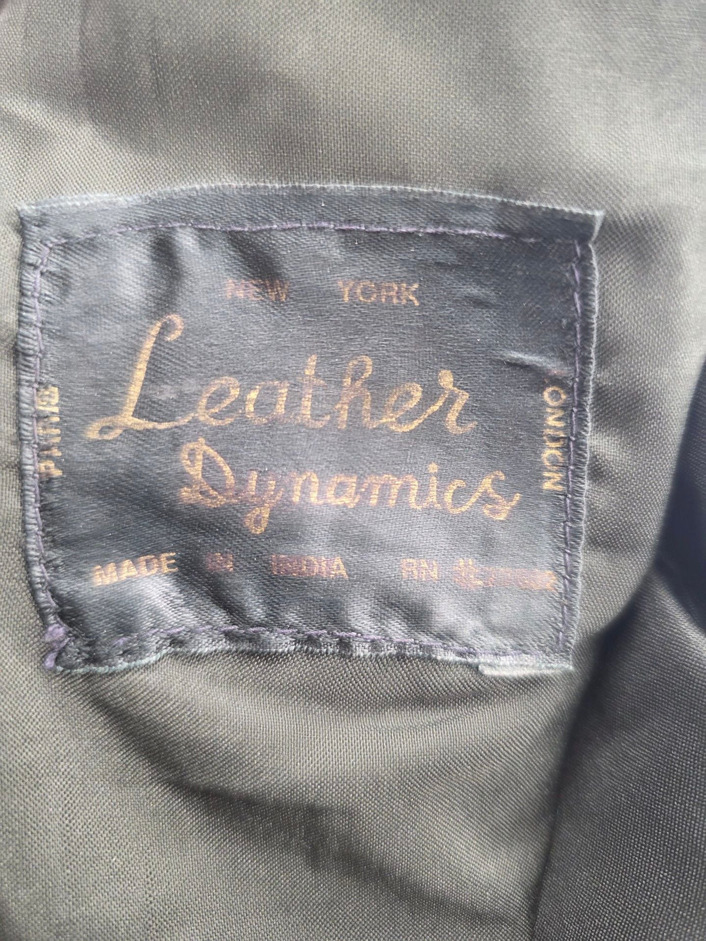 Vintage Y2k Leather Dynamics Black Leather Skirt Size 7/8 4