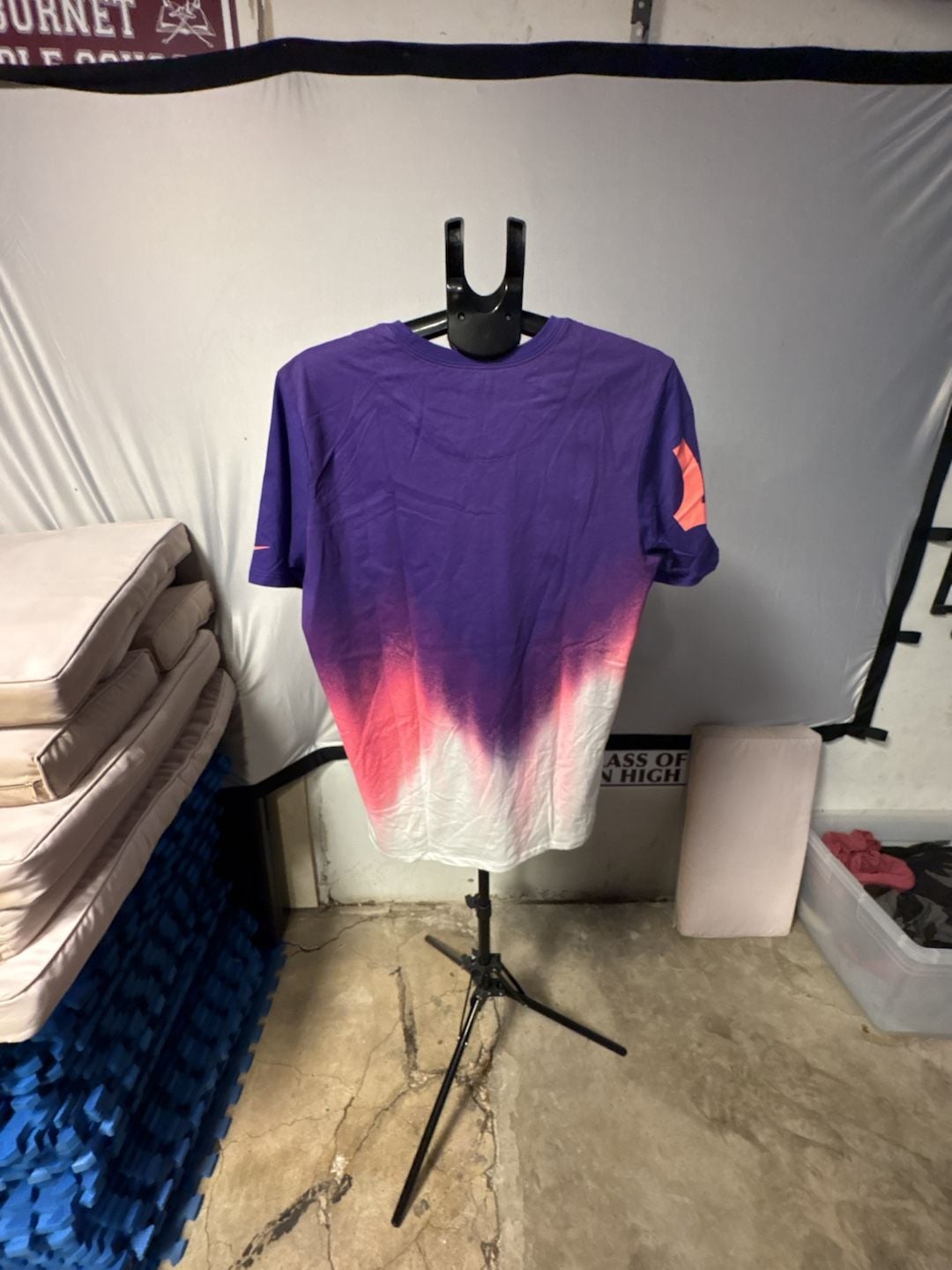 Nike Kevin Durant KD 35 Basketball T-Shirt Purple White Gradient 5
