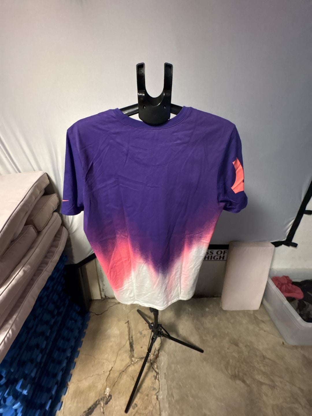 Nike Kevin Durant KD 35 Basketball T-Shirt Purple White Gradient 6