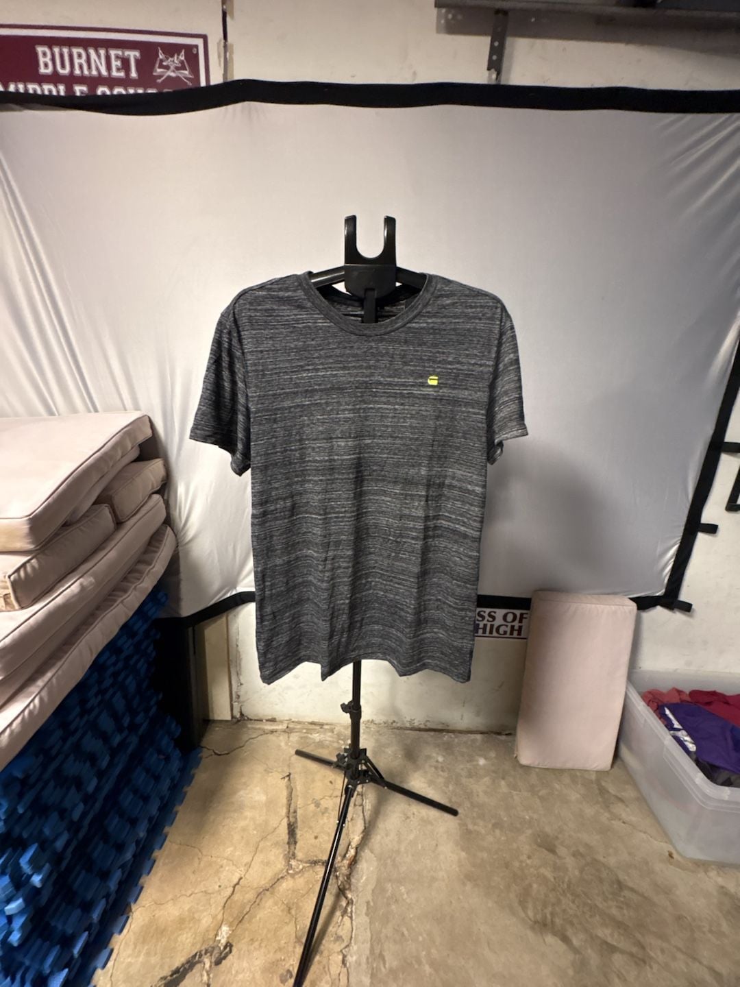G-Star RAW T-Shirt Size L Gray Heather Short Sleeve Crew Neck 2