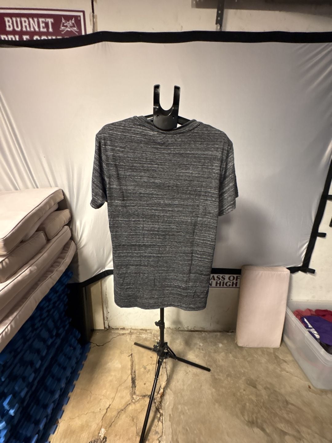 G-Star RAW T-Shirt Size L Gray Heather Short Sleeve Crew Neck 5