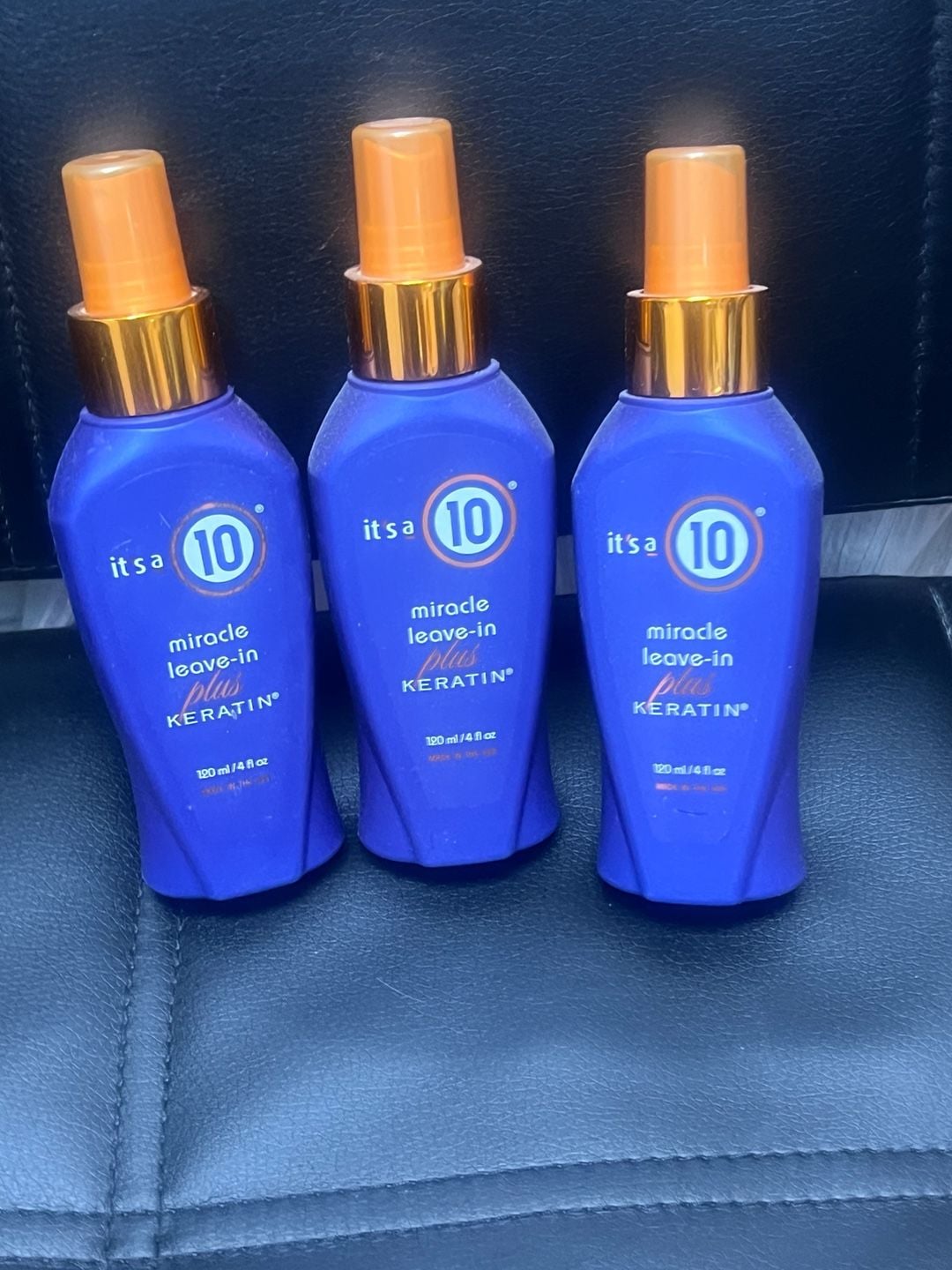 3 Its A 10 Miracle Leave In Product Plus Keratin 4 Oz each 1