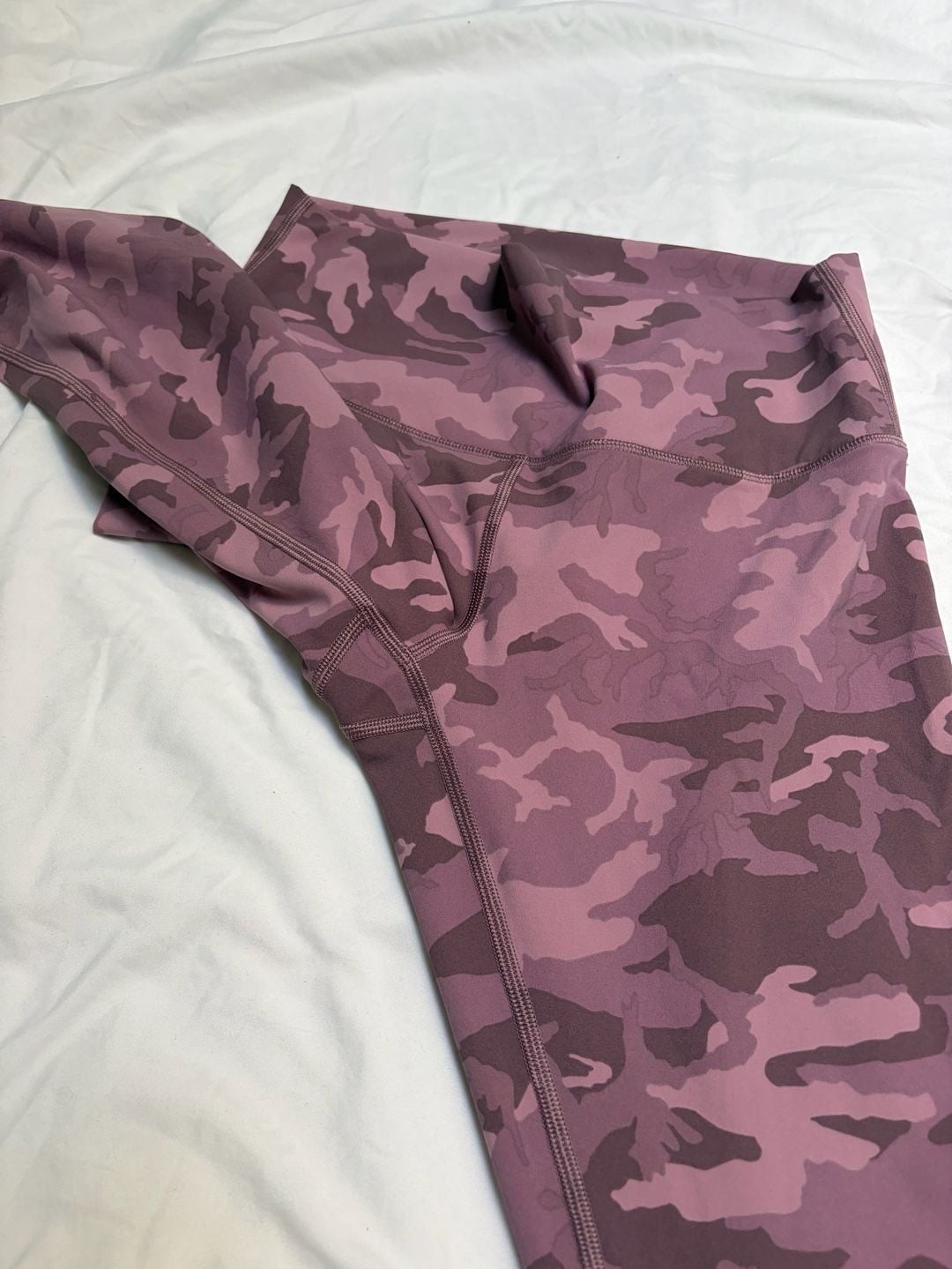 Lululemon Align Pant Size 8 Pink Camo Yoga Leggings 5