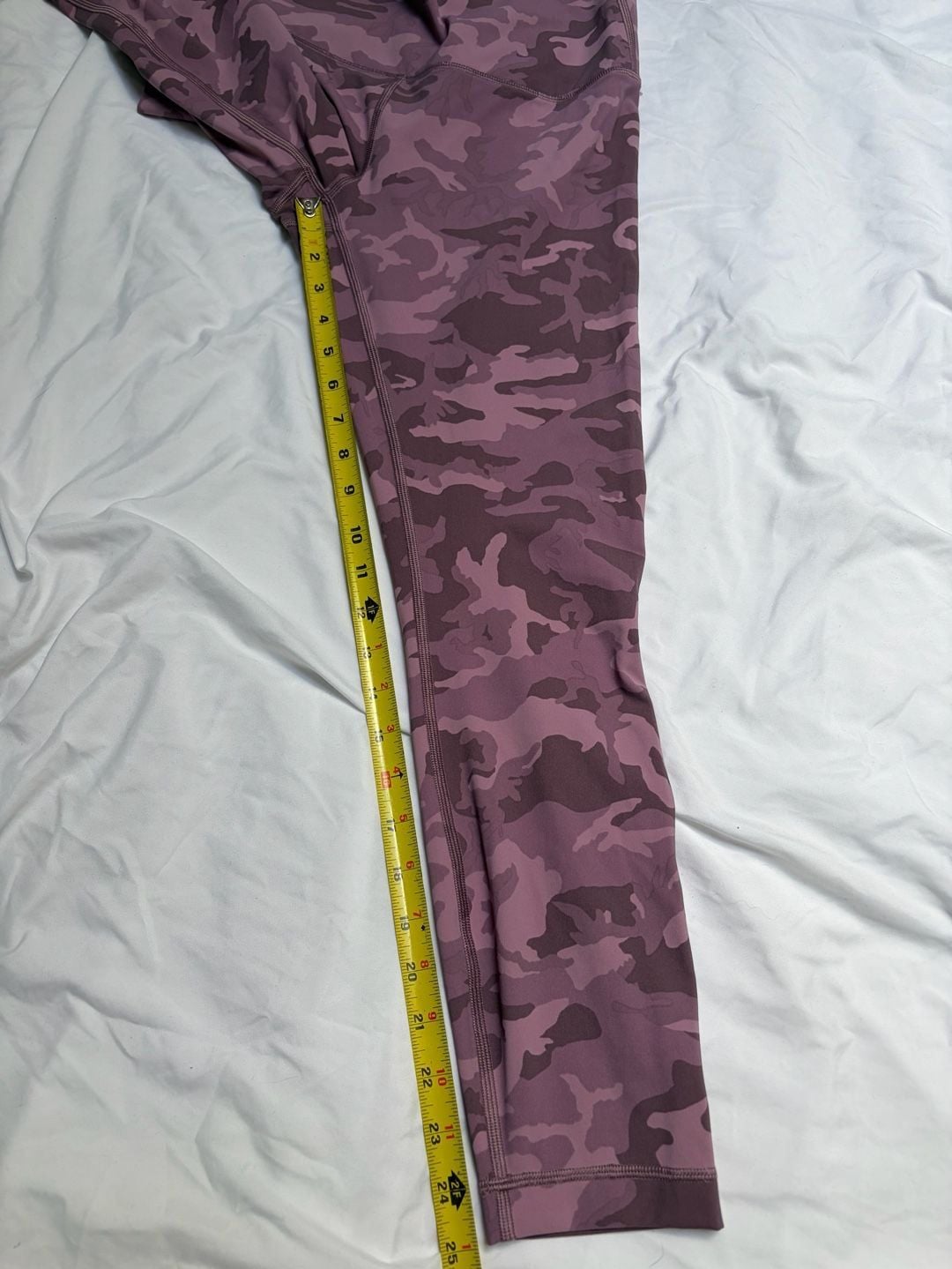 Lululemon Align Pant Size 8 Pink Camo Yoga Leggings 6