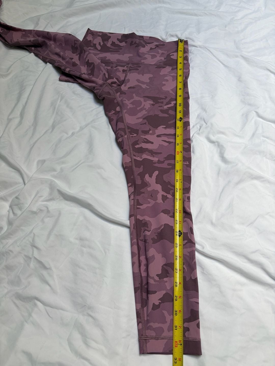 Lululemon Align Pant Size 8 Pink Camo Yoga Leggings 7