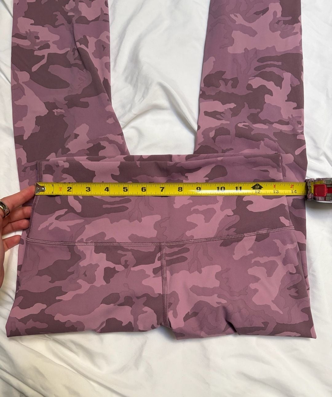 Lululemon Align Pant Size 8 Pink Camo Yoga Leggings 9