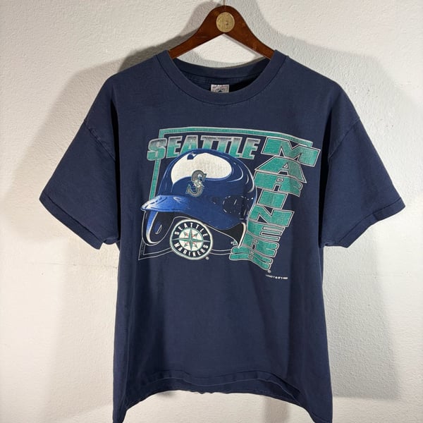 RARE VINTAGE Seattle Mariners Single Stitch Tee Shirt