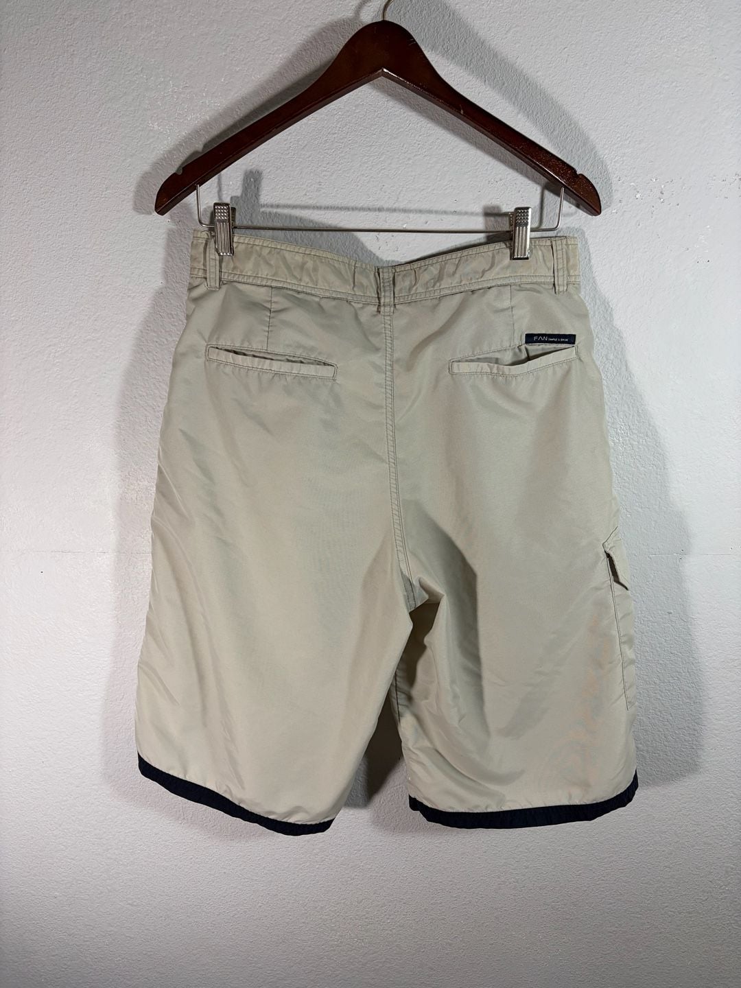 Y2K dope tan shorts 3