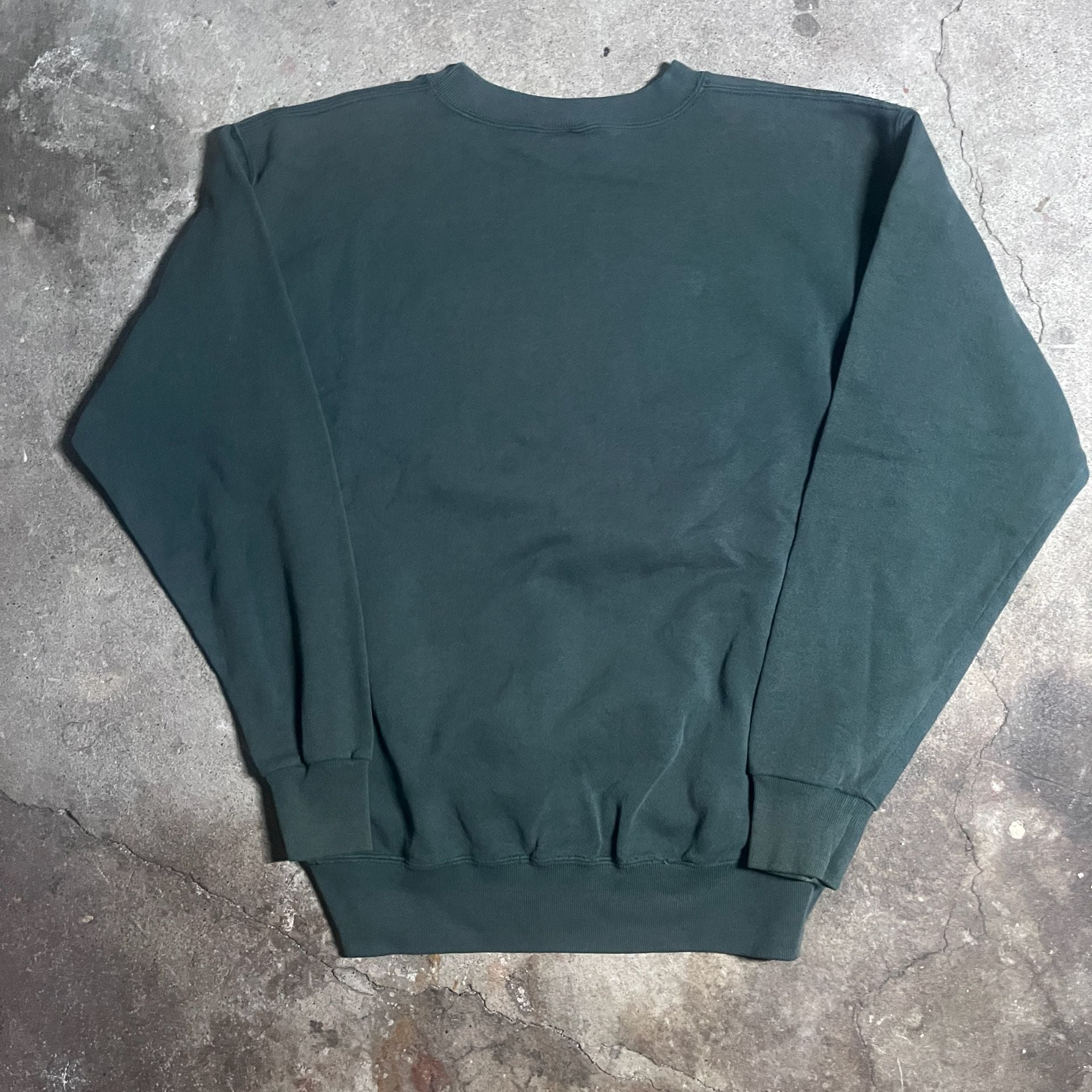 Rare vintage 1990 Nutmeg Oakland Athletics green crewneck 7