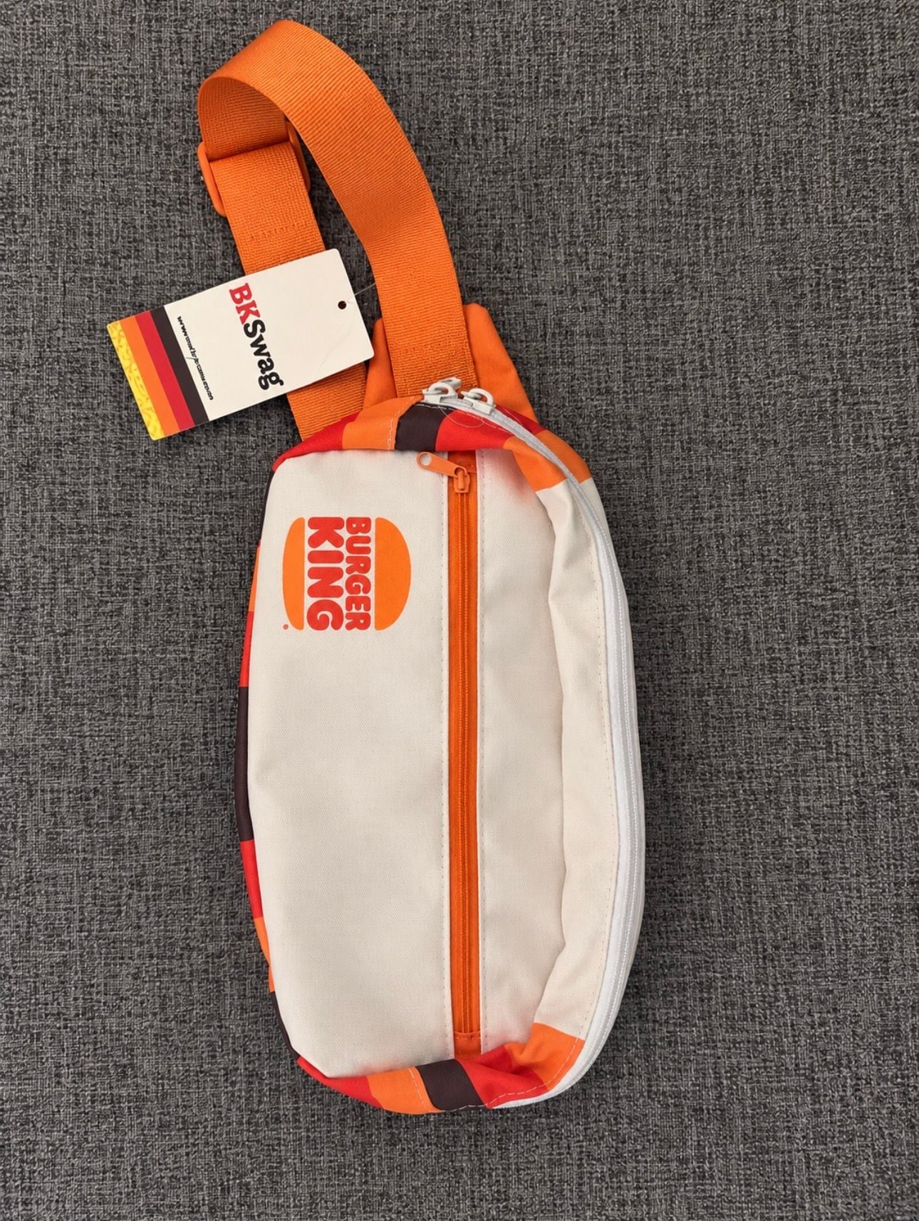 Burger King BKSwag Orange Cream Fanny Pack Belt Sling Bag 2