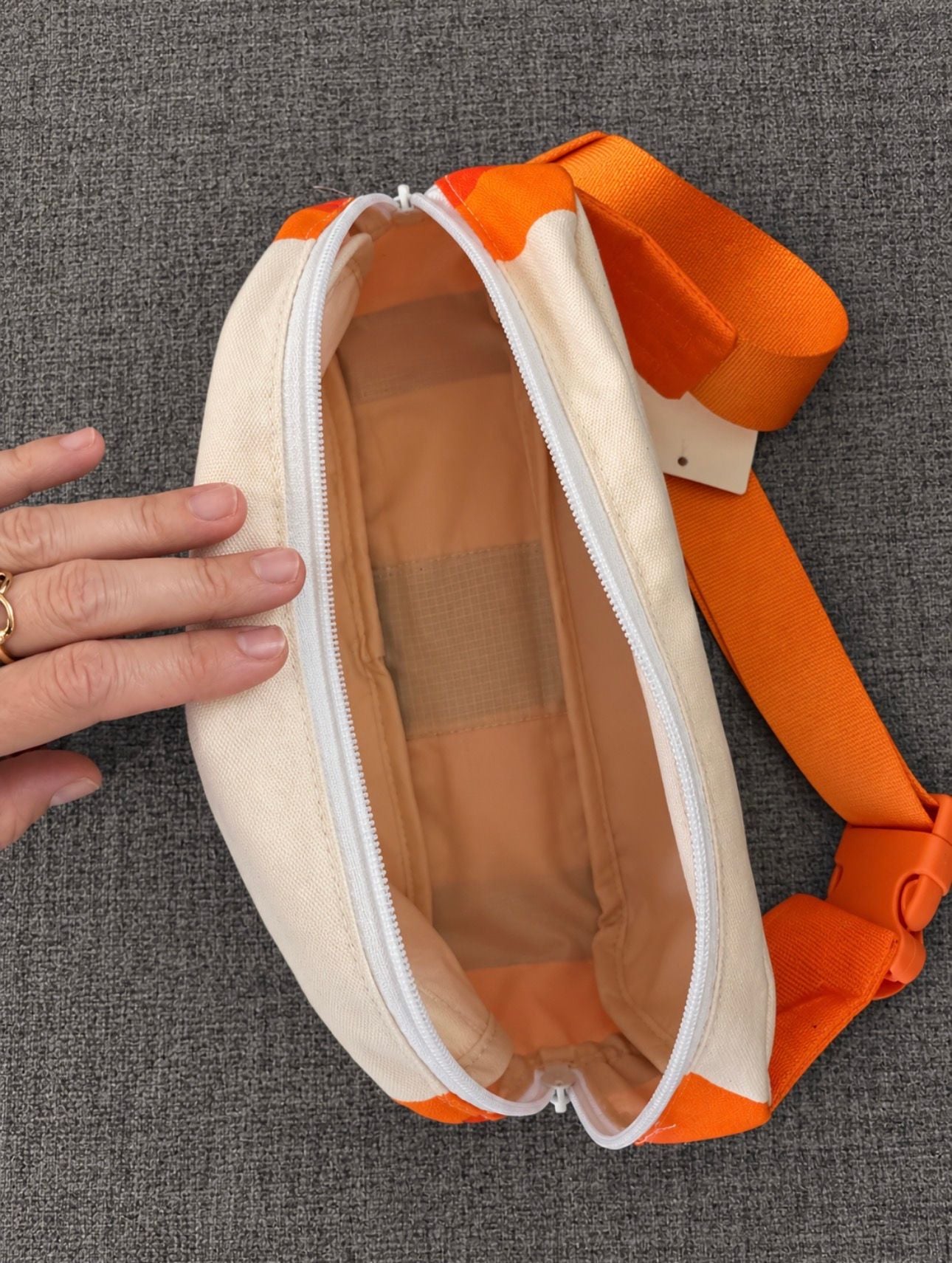 Burger King BKSwag Orange Cream Fanny Pack Belt Sling Bag 4