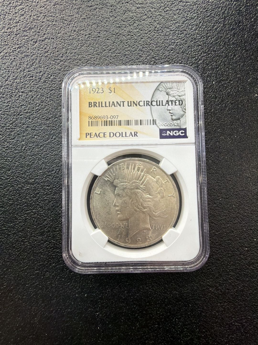 Buy 1923 Peace Dollar High Relief. BU NGC Online 1