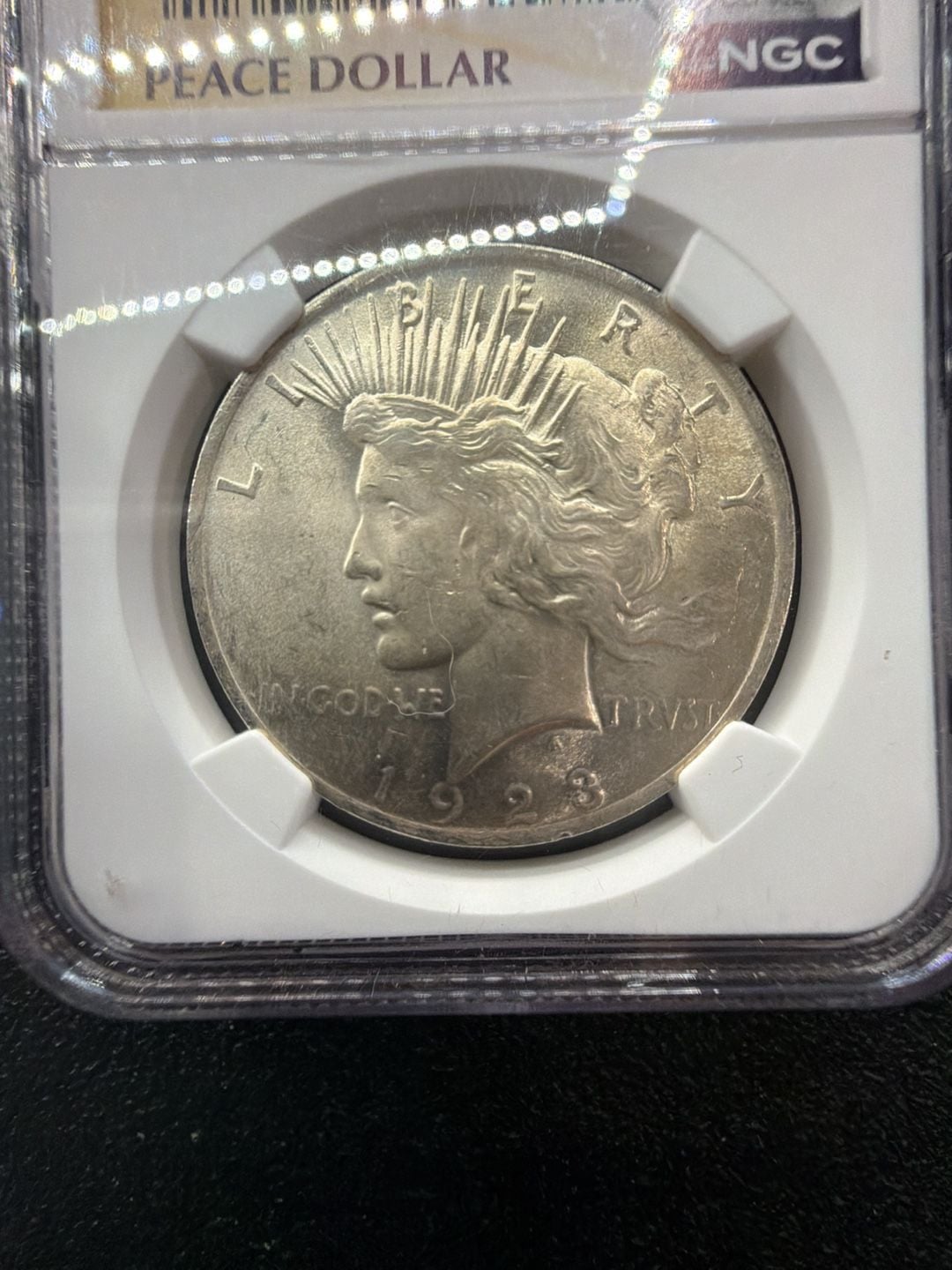 Buy 1923 Peace Dollar High Relief. BU NGC Online 2