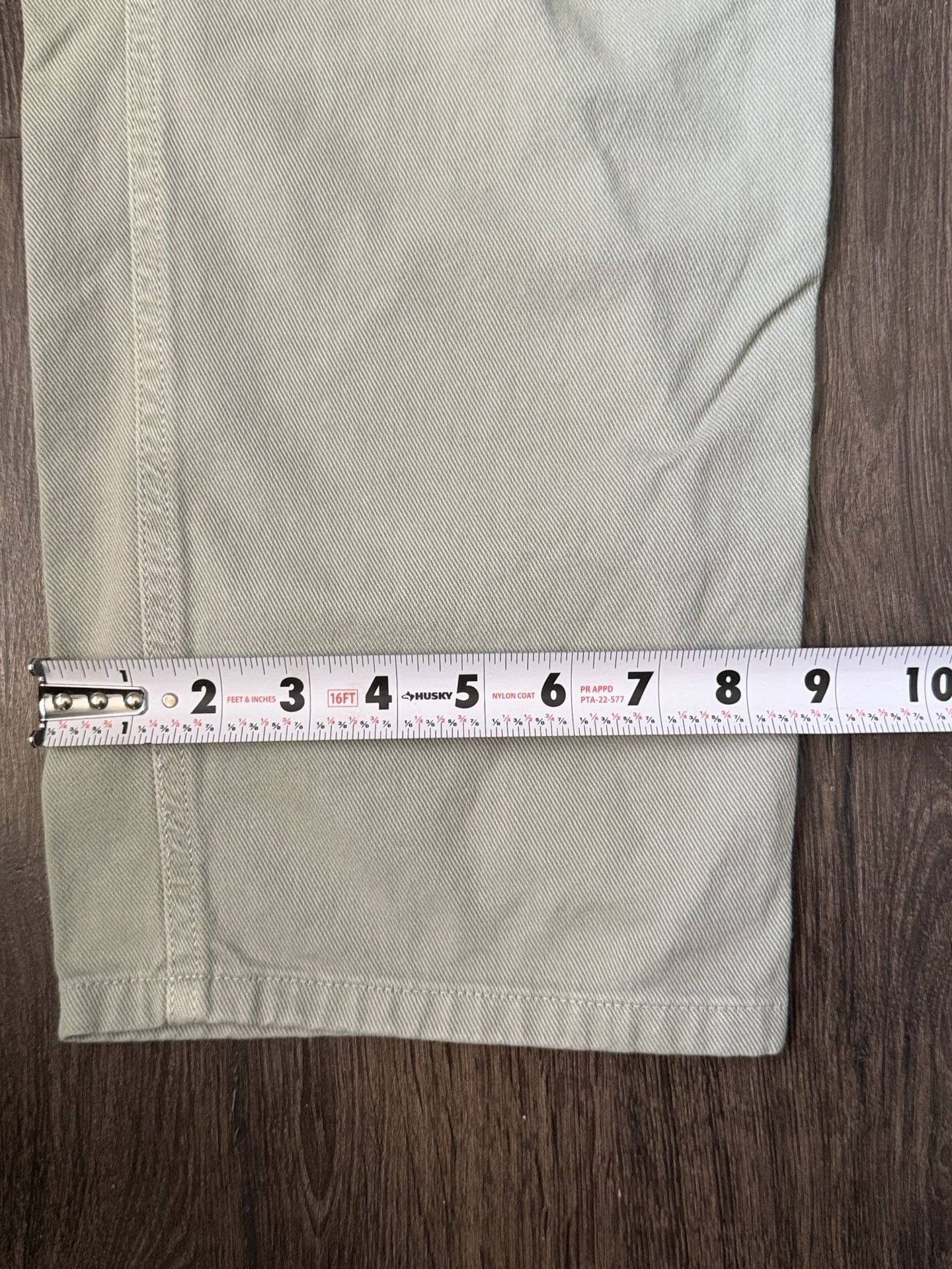 Garage Carpenter Pants Size 0 Sage Green Utility Workwear 6