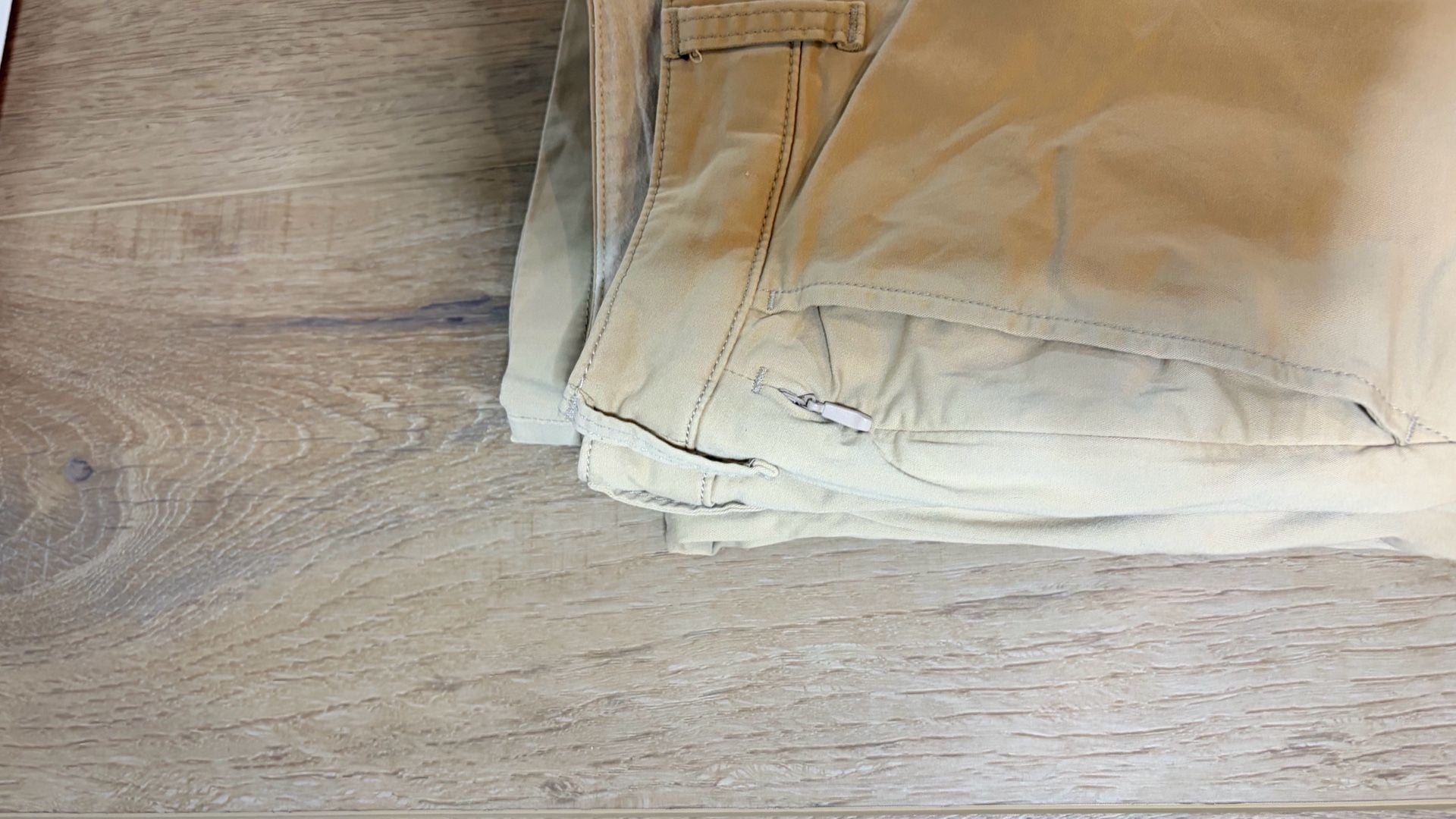 Hollister Slim Straight Pants Size W31 L32 Beige Chinos 5