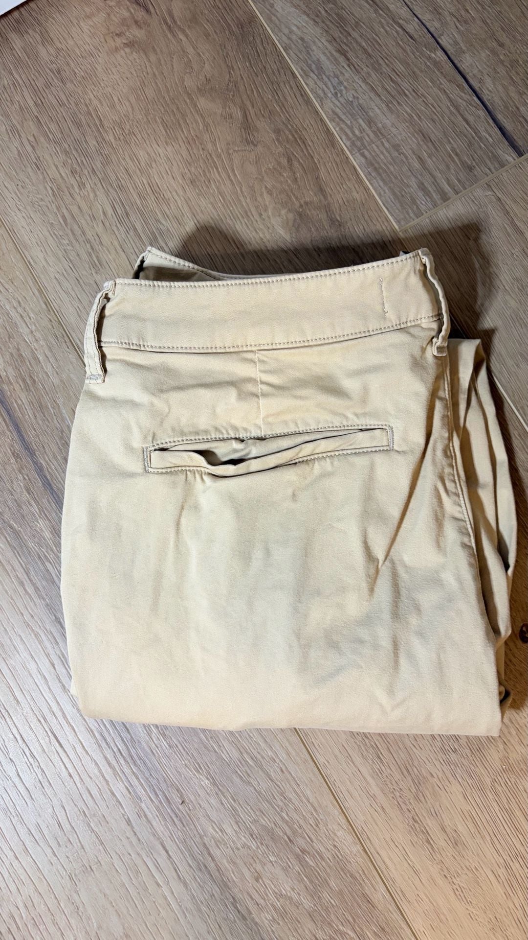 Hollister Slim Straight Pants Size W31 L32 Beige Chinos 6