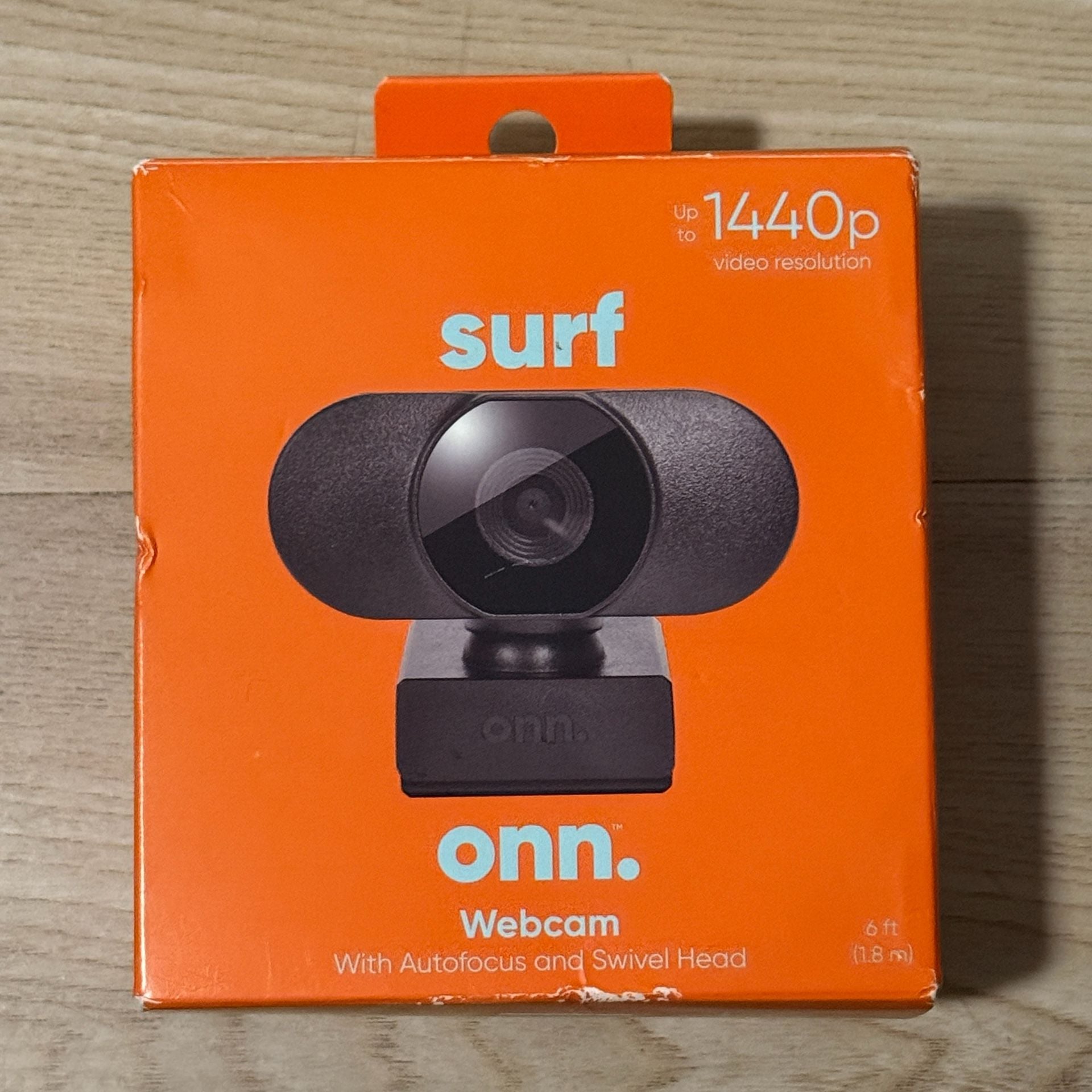 Onn Surf Webcam With Autofocus And Swivel Head 2