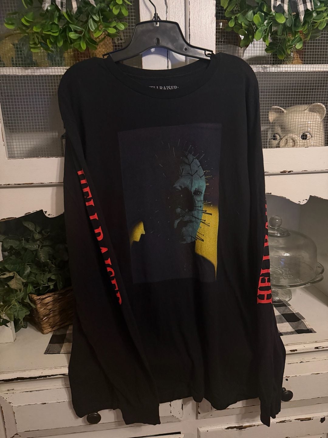 Hellraiser Inferno Long Sleeve T-Shirt Size XL Black 2