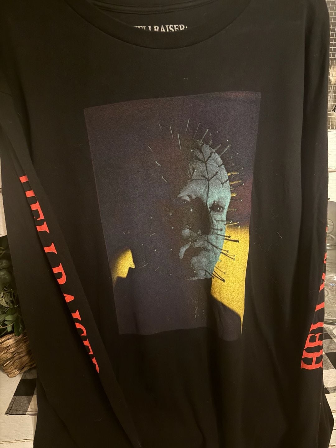 Hellraiser Inferno Long Sleeve T-Shirt Size XL Black 3