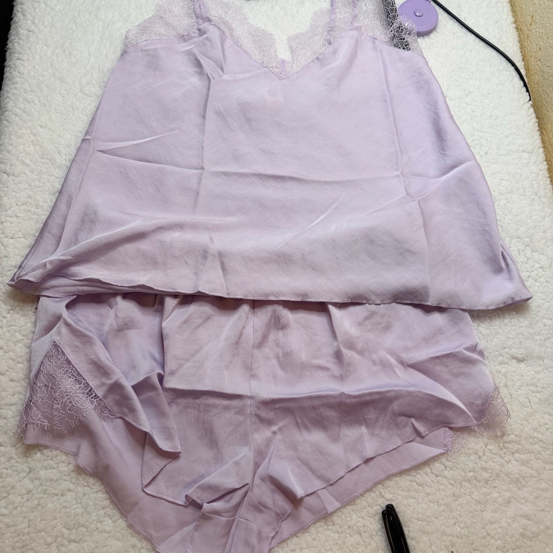 Victoria's Secret Satin Cami And Short Set Size M 1