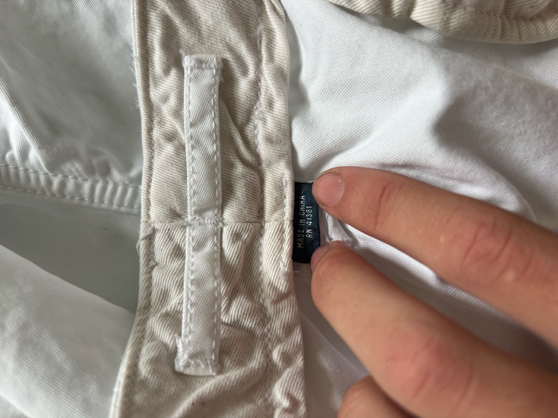 Polo Ralph Lauren Chino Shorts Size 34 White 6