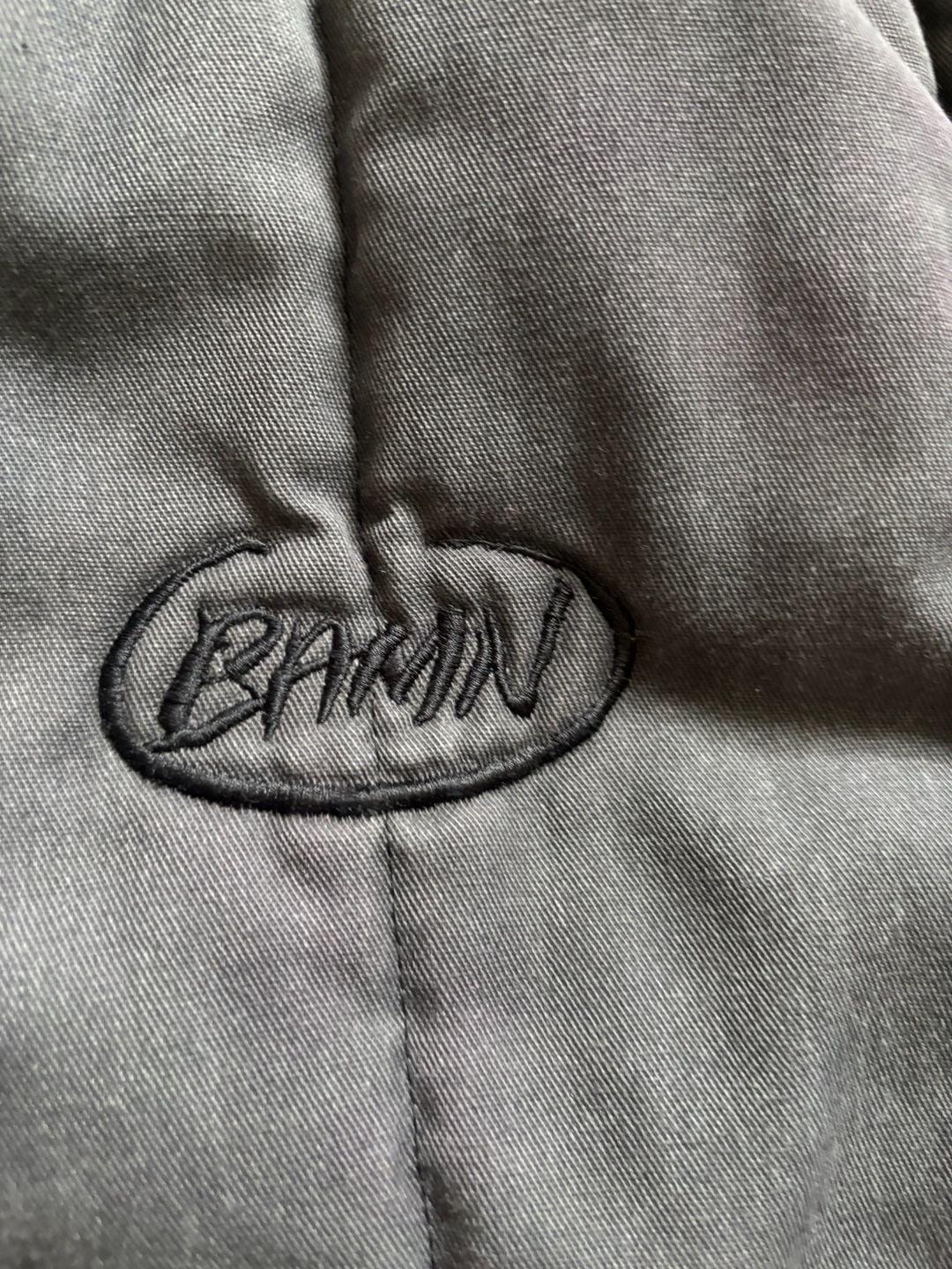 Bamin Quilted Vest Size 2XL Black Canvas Workwear Vintage 6