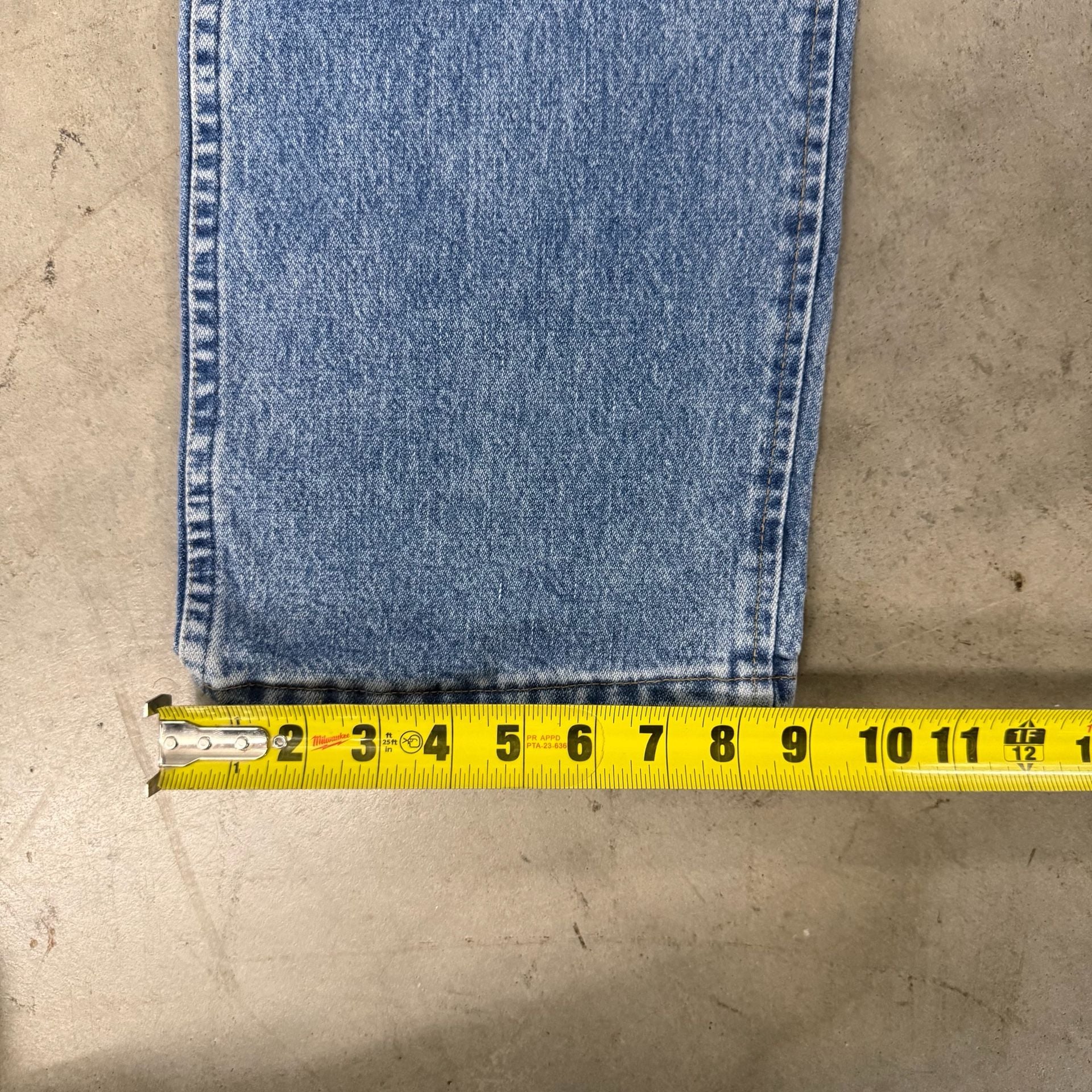Wrangler 47MWZ Regular Fit Jeans Size 38x30 Blue Denim 4