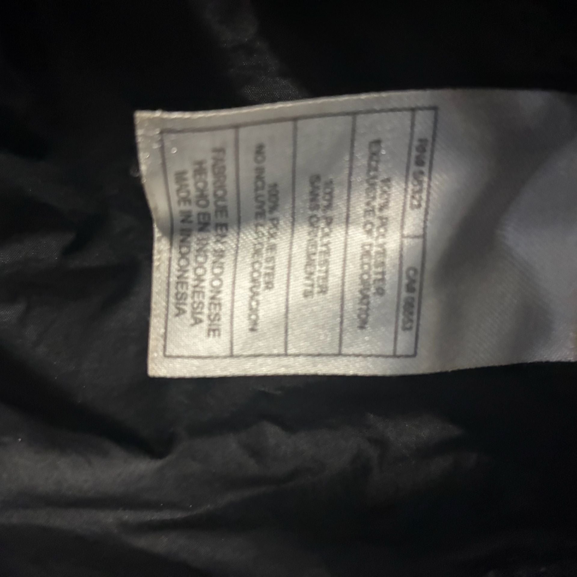 Nike vintage Team Windbreaker Jacket Size XL Black Winslow Athletics 5