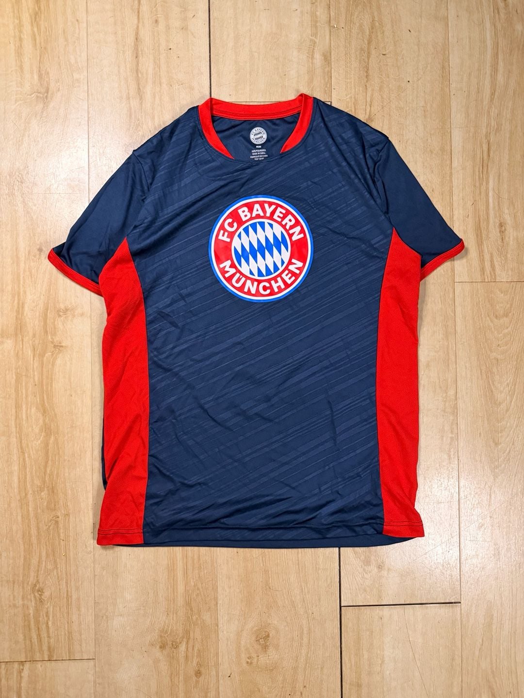 FC Bayern Munchen Soccer Jersey Size M Blue Red 2