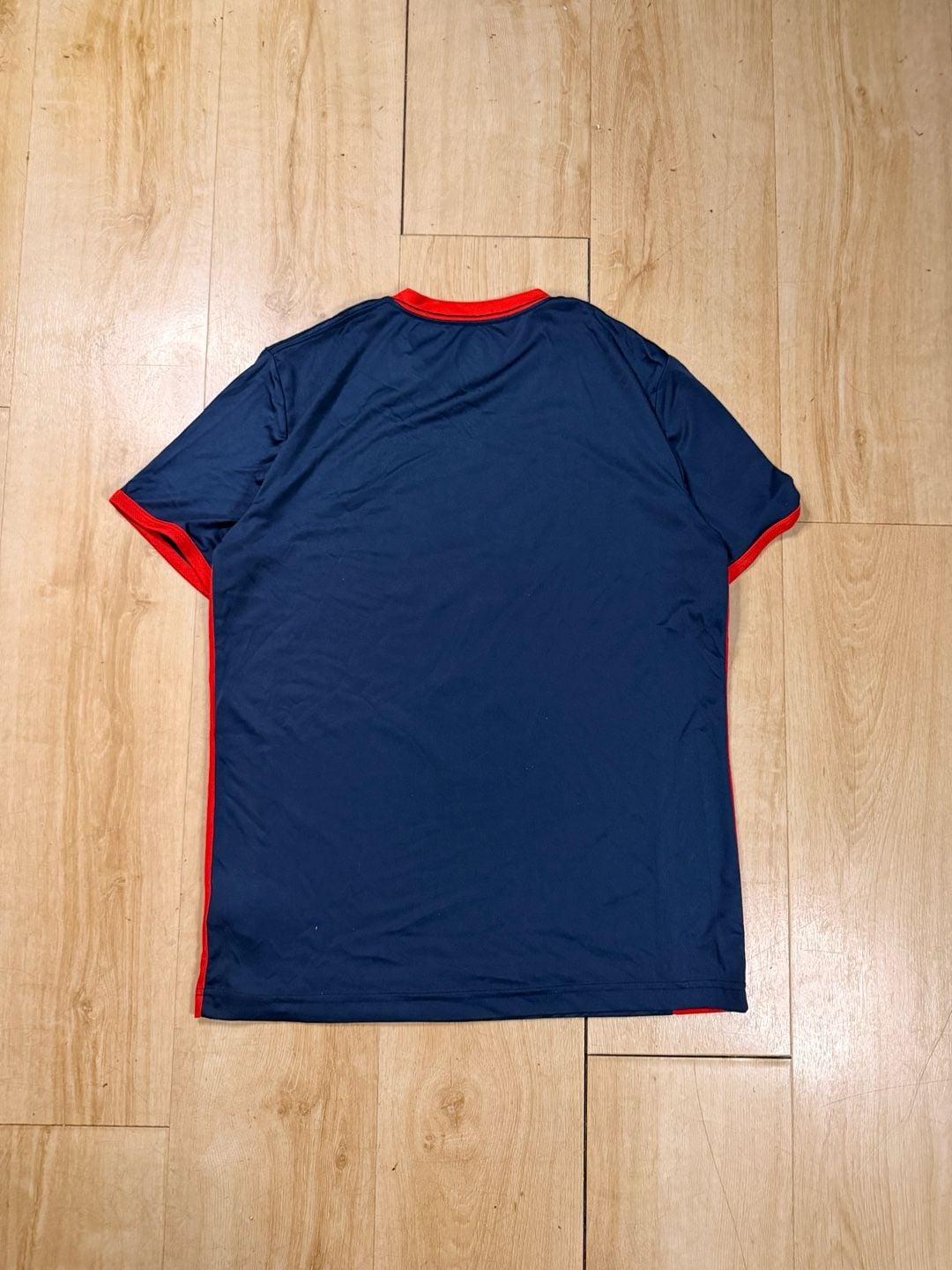 FC Bayern Munchen Soccer Jersey Size M Blue Red 6