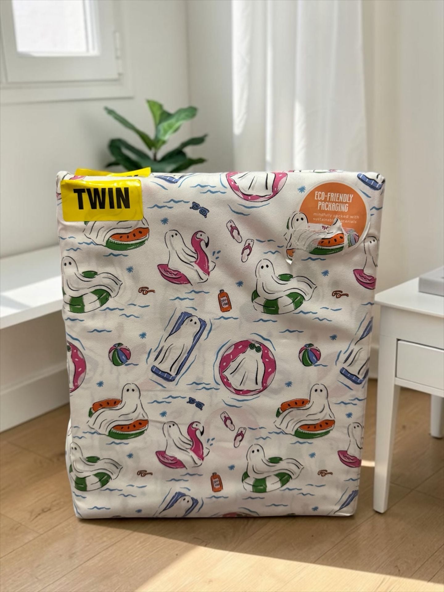 Isaac Mizrahi New York Ghost Pals Sheets Size Twin Summerween 1