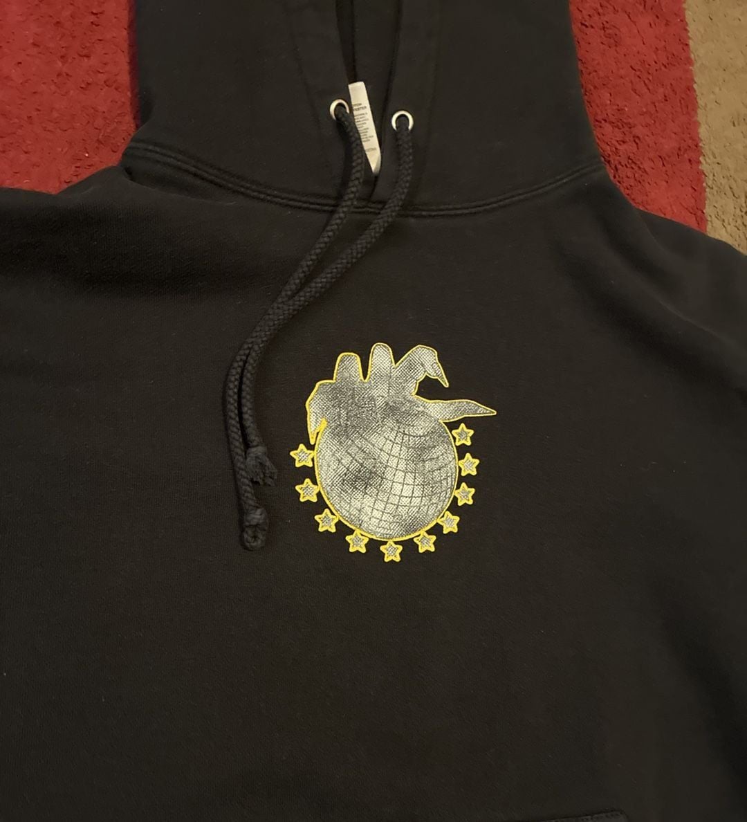 $NOT Ethereal Tour Hoodie Size S Black 3