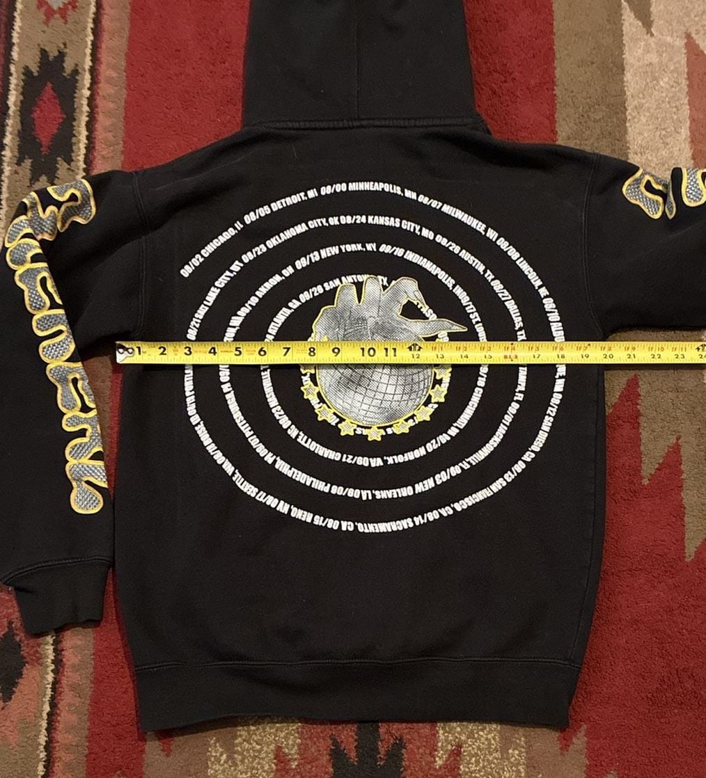 $NOT Ethereal Tour Hoodie Size S Black 8