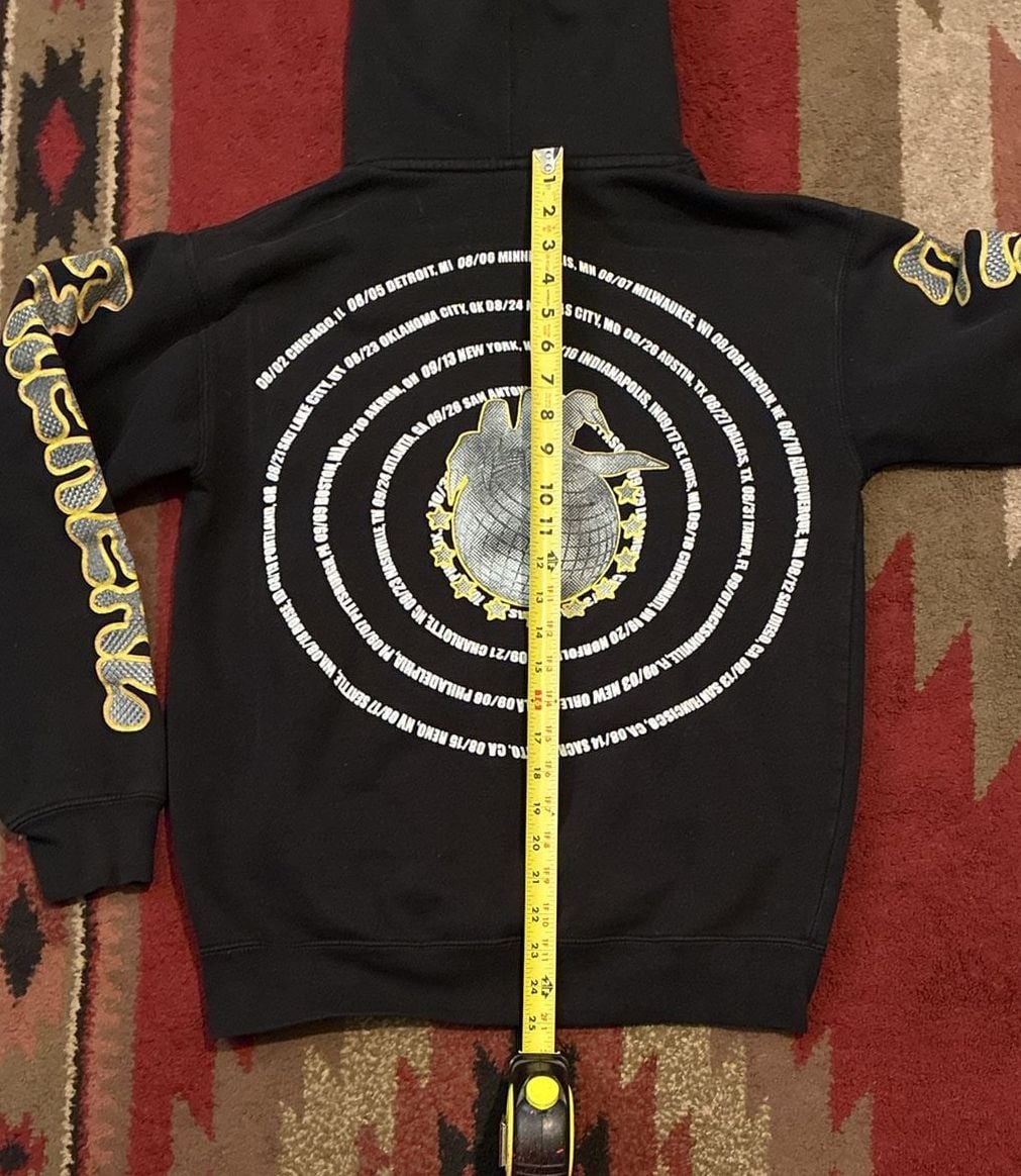 $NOT Ethereal Tour Hoodie Size S Black 9