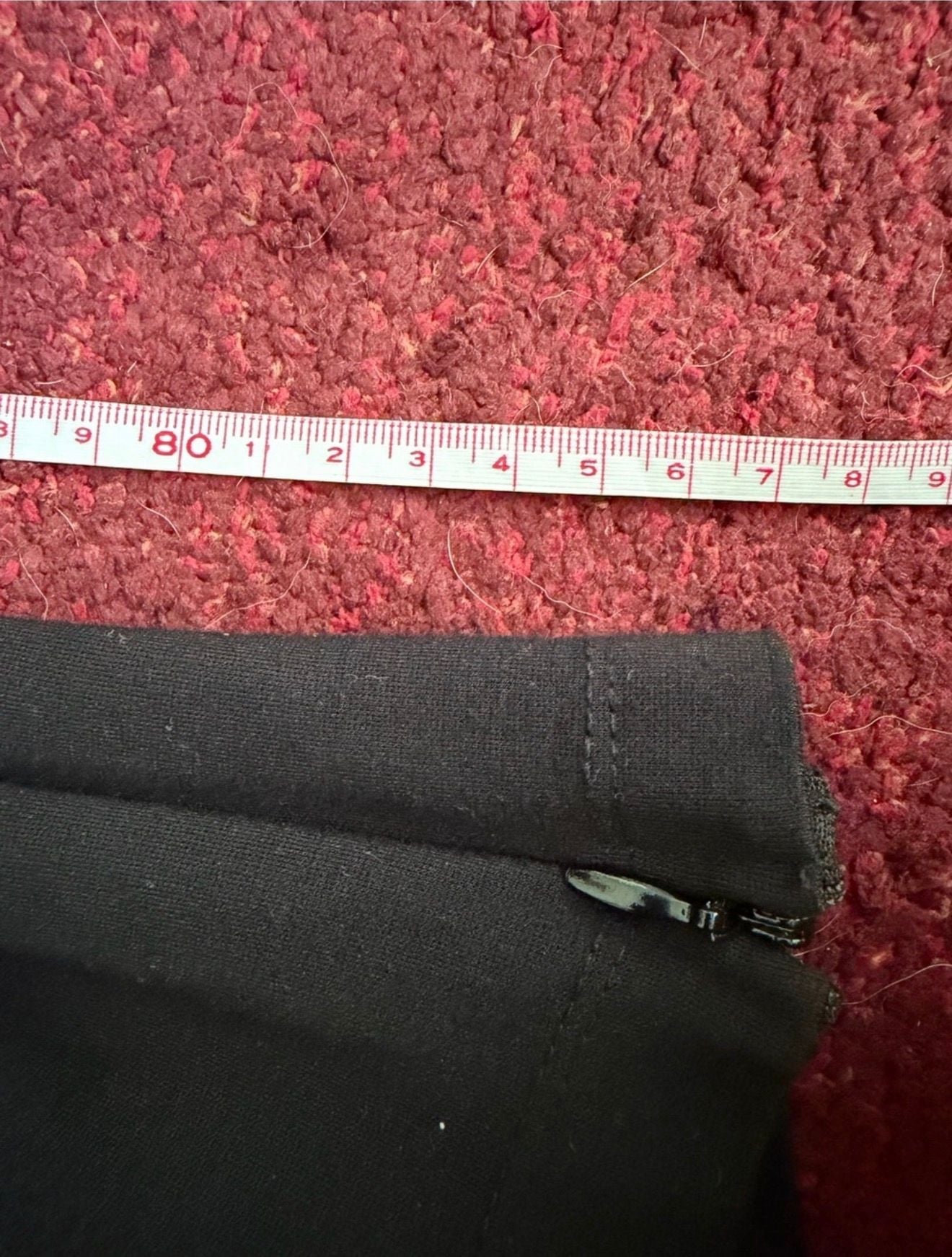 Michael Kors Viscose Blend Zip Pants Size M Black 7